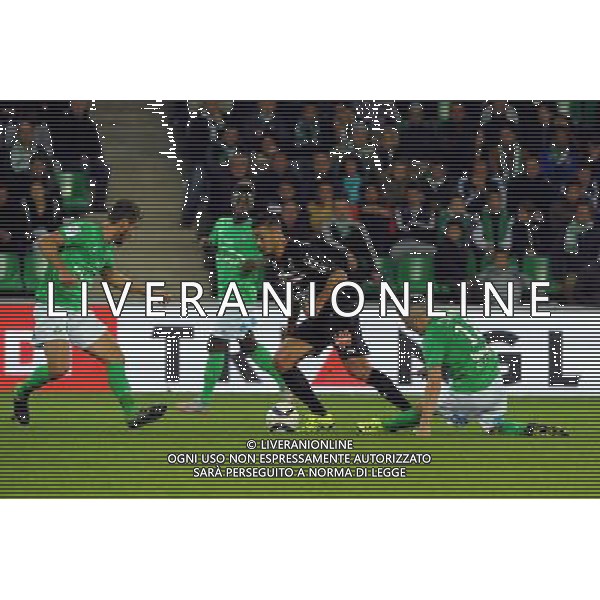 Hatem BEN ARFA - 27.09.2015 - Saint Etienne / Nice - 8eme journee de Ligue 1 Photo : Jean Paul Thomas / Icon Sport AG ALDO LIVERANI SAS ONLY ITALY