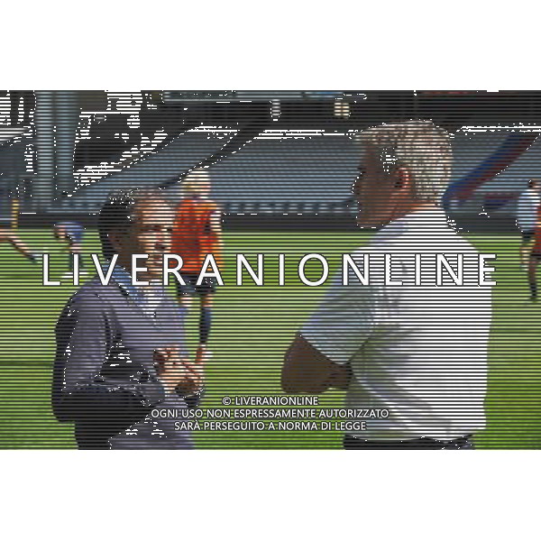 Farid BENSTITI / Gerard PRECHEUR - 27.09.2015 - Lyon / PSG - 4eme journee de Division 1 Feminine Photo : Jean Paul Thomas / Icon Sport *** Local Caption *** AG ALDO LIVERANI SAS ONLY ITALY *** Local Caption *** AG ALDO LIVERANI SAS ONLY ITALY