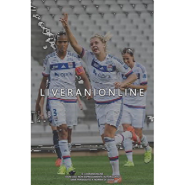 JOIE DE Ada HEGERBERG - 27.09.2015 - Lyon / PSG - 4eme journee de Division 1 Feminine Photo : Jean Paul Thomas / Icon Sport *** Local Caption *** AG ALDO LIVERANI SAS ONLY ITALY *** Local Caption *** AG ALDO LIVERANI SAS ONLY ITALY
