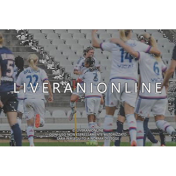 JOIE DE Wendie RENARD - 27.09.2015 - Lyon / PSG - 4eme journee de Division 1 Feminine Photo : Jean Paul Thomas / Icon Sport *** Local Caption *** AG ALDO LIVERANI SAS ONLY ITALY *** Local Caption *** AG ALDO LIVERANI SAS ONLY ITALY