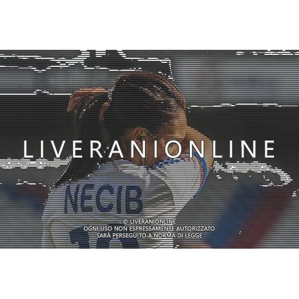 Louisa NECIB - 27.09.2015 - Lyon / PSG - 4eme journee de Division 1 Feminine Photo : Jean Paul Thomas / Icon Sport *** Local Caption *** AG ALDO LIVERANI SAS ONLY ITALY *** Local Caption *** AG ALDO LIVERANI SAS ONLY ITALY