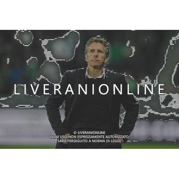 Claude PUEL - 27.09.2015 - Saint Etienne / Nice - 8eme journee de Ligue 1 Photo : Jean Paul Thomas / Icon Sport AG ALDO LIVERANI SAS ONLY ITALY