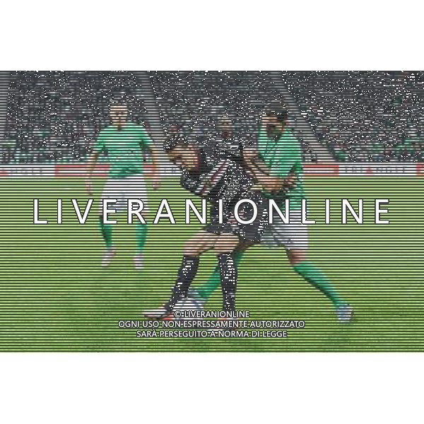 Wallyson MALLMANN / Valentin EYSSERIC - 27.09.2015 - Saint Etienne / Nice - 8eme journee de Ligue 1 Photo : Jean Paul Thomas / Icon Sport AG ALDO LIVERANI SAS ONLY ITALY