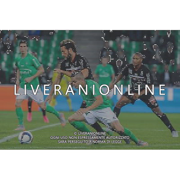 Jeremy PIED / Paul BAYSSE / Romain HAMOUMA - 27.09.2015 - Saint Etienne / Nice - 8eme journee de Ligue 1 Photo : Jean Paul Thomas / Icon Sport AG ALDO LIVERANI SAS ONLY ITALY