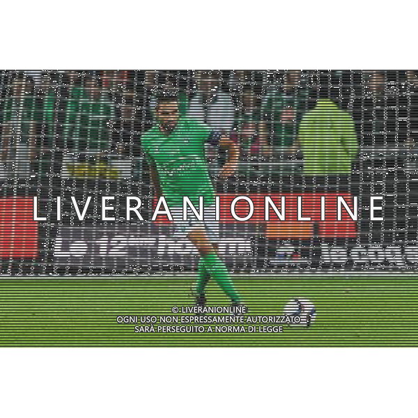 Loic PERRIN - 27.09.2015 - Saint Etienne / Nice - 8eme journee de Ligue 1 Photo : Jean Paul Thomas / Icon Sport AG ALDO LIVERANI SAS ONLY ITALY