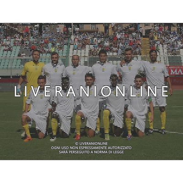 27-9-15 catania - ischia isolaverde Campionato lega pro 2015- 2016 nella foto: formazione della ischia isolaverde GIUSEPPE SERGI/AG ALDO LIVERANI SAS 
