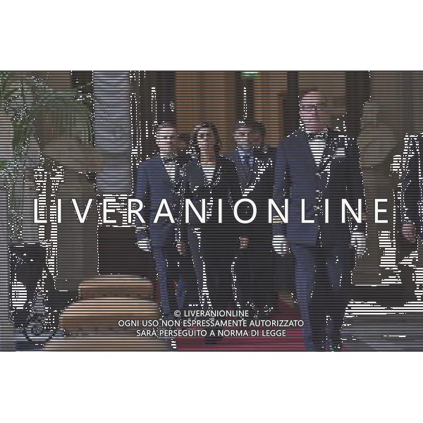 29-09-2015 ROMA MONTECITORIO CAMERA ARDENTE PIETRO INGRAO NELLA FOTO LAURA BOLDRINI FOTO FABRIZIO CORRADETTI-AG ALDO LIVERANI SAS