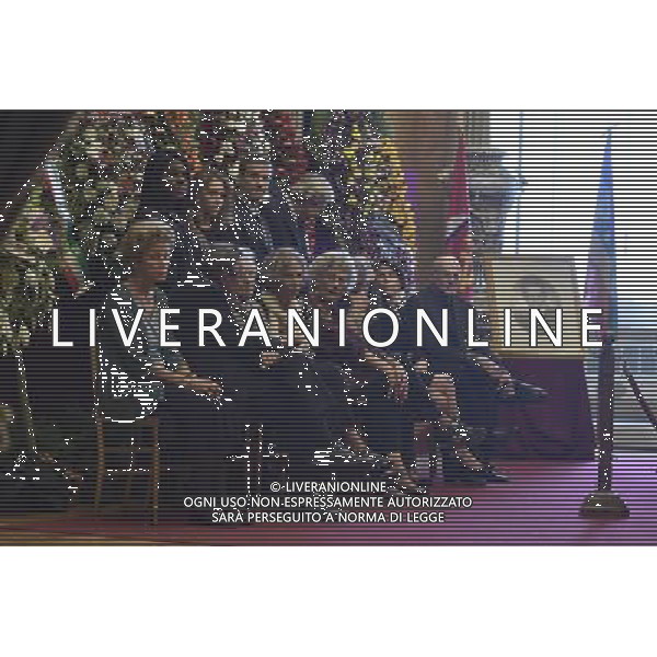 29-09-2015 ROMA MONTECITORIO CAMERA ARDENTE PIETRO INGRAO NELLA FOTO I FAMIGLIARI DI PIETRO INGRAO FOTO FABRIZIO CORRADETTI-AG ALDO LIVERANI SAS