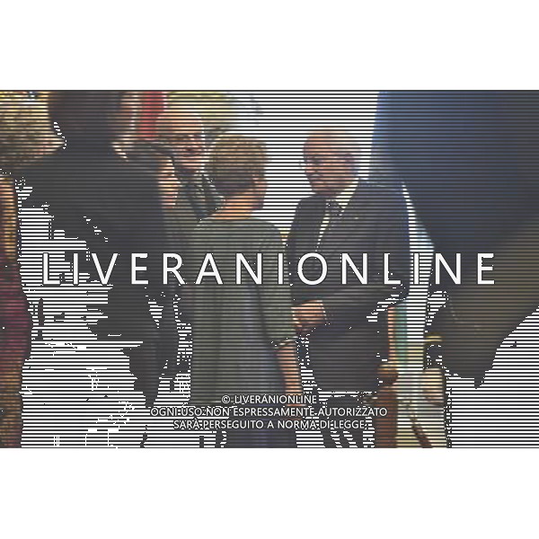 29-09-2015 ROMA MONTECITORIO CAMERA ARDENTE PIETRO INGRAO NELLA FOTO SERGIO MATTARELLA FOTO FABRIZIO CORRADETTI-AG ALDO LIVERANI SAS