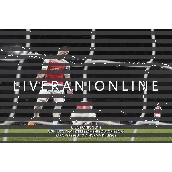 Arsenal\'s Santi Cazorla looks dejected after seeing his side concede a third goal to make the score 2-3 Photographer Craig Mercer/CameraSport Football - UEFA Champions League Group F - Arsenal v Olympiakos - Tuesday 29th September 2015 - Emirates Stadium - London - © CameraSport - 43 Linden Ave. Countesthorpe. Leicester. England. LE8 5PG - Tel: +44 (0) 116 277 4147 - admin@camerasport.com - www.camerasport.com AG ALDO LIVERANI SAS ONLY ITALY