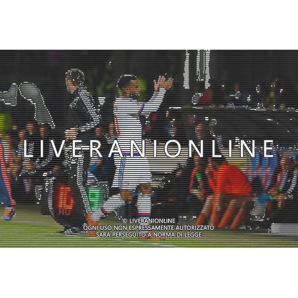 Sortie Alexandre LACAZETTE - 29.09.2015 - Lyon / Valence - Champions League Photo : Jean Paul Thomas / Icon Sport AG ALDO LIVERANI SAS ONLY ITALY