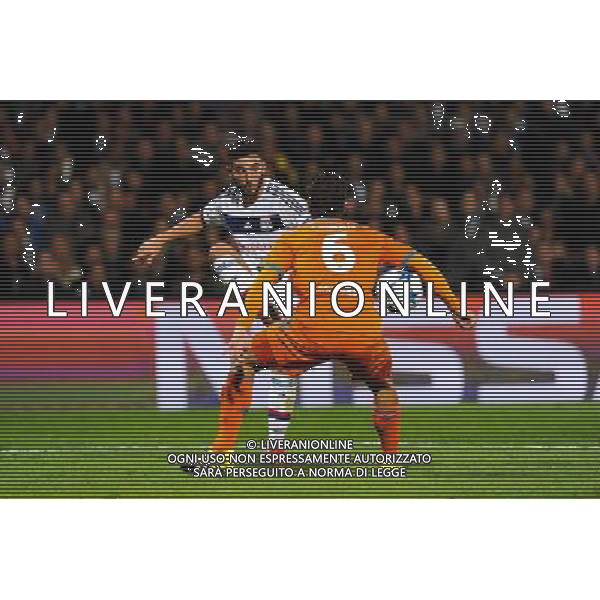 Jordan FERRI / Lucas ORBAN - 29.09.2015 - Lyon / Valence - Champions League Photo : Jean Paul Thomas / Icon Sport AG ALDO LIVERANI SAS ONLY ITALY