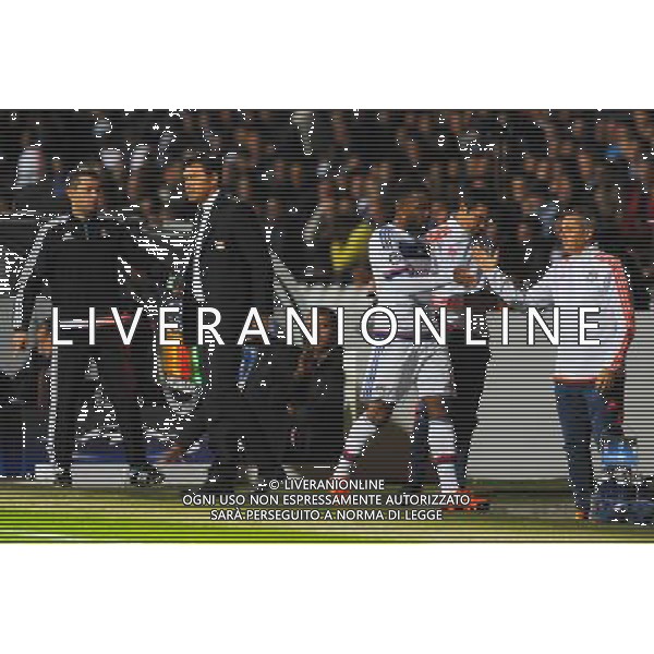 Hubert FOURNIER / Alexandre LACAZETTE - 29.09.2015 - Lyon / Valence - Champions League Photo : Jean Paul Thomas / Icon Sport AG ALDO LIVERANI SAS ONLY ITALY