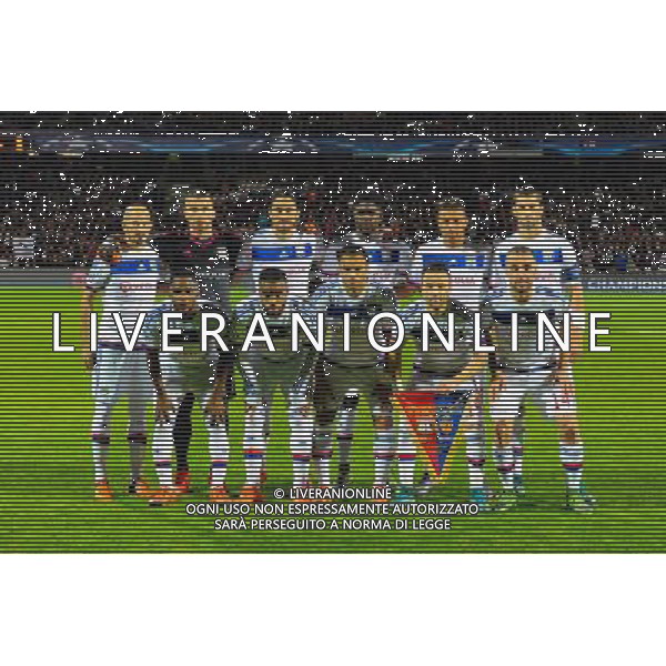 Equipe Lyon - 29.09.2015 - Lyon / Valence - Champions League Photo : Jean Paul Thomas / Icon Sport AG ALDO LIVERANI SAS ONLY ITALY