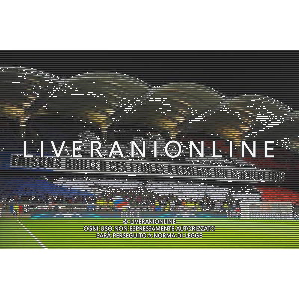 Supporters Lyon - 29.09.2015 - Lyon / Valence - Champions League Photo : Jean Paul Thomas / Icon Sport AG ALDO LIVERANI SAS ONLY ITALY