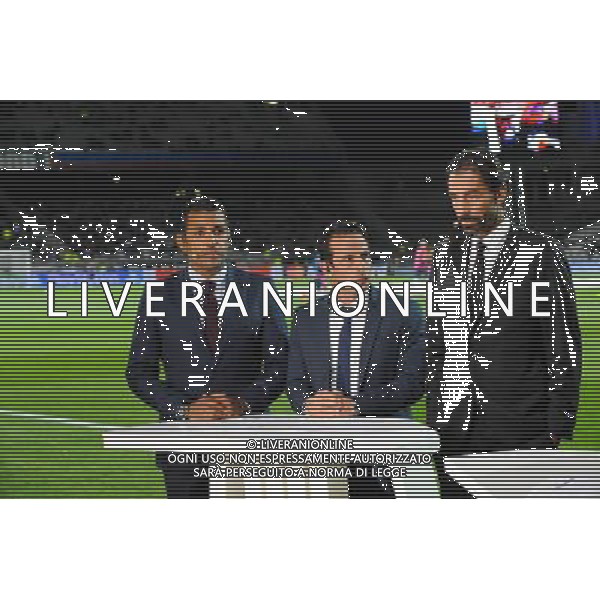 Sonny ANDERSON / Ludovic GIULY / Robert PIRES - 29.09.2015 - Lyon / Valence - Champions League Photo : Jean Paul Thomas / Icon Sport AG ALDO LIVERANI SAS ONLY ITALY