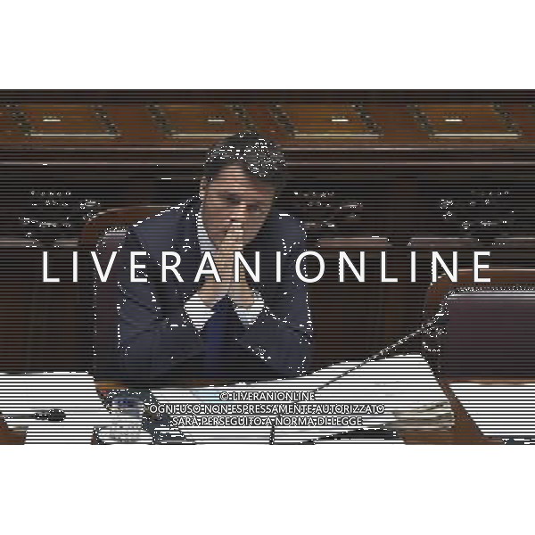 Roma - 30/09/2015 - Montecitorio - Svolgimento di interrogazioni a risposta immediata - nella foto: Matteo Renzi / Ph. Fabrizio Corradetti - Ag. Aldo Liverani Sas