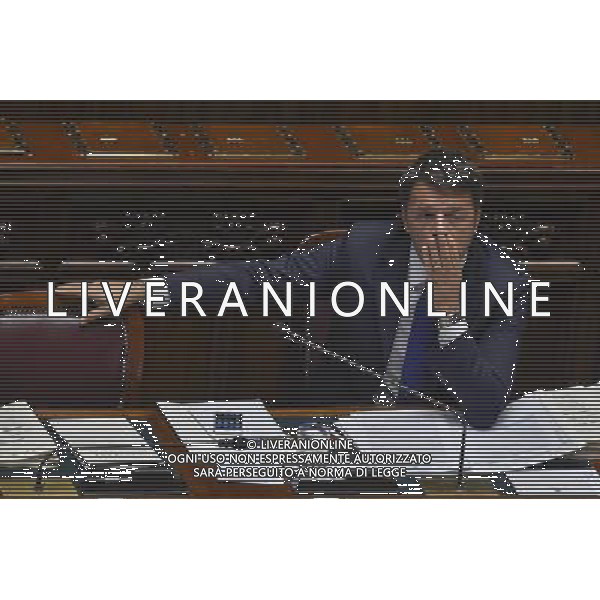 Roma - 30/09/2015 - Montecitorio - Svolgimento di interrogazioni a risposta immediata - nella foto: Matteo Renzi / Ph. Fabrizio Corradetti - Ag. Aldo Liverani Sas