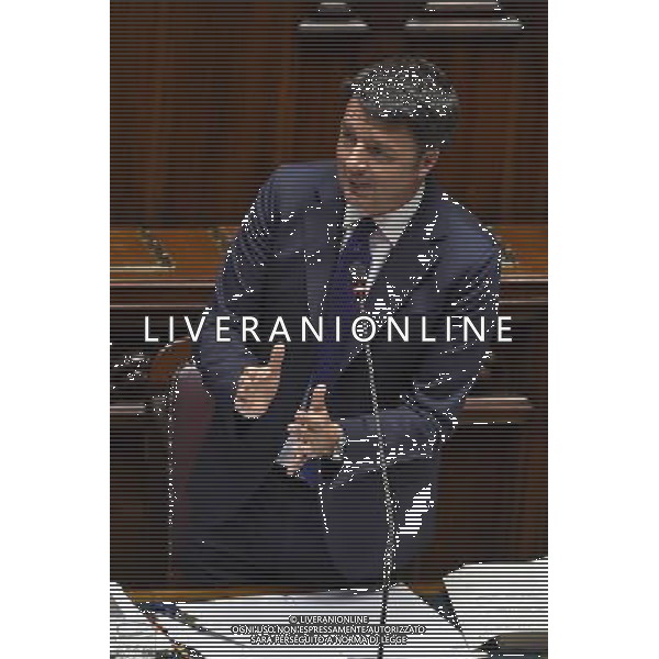 Roma - 30/09/2015 - Montecitorio - Svolgimento di interrogazioni a risposta immediata - nella foto: Matteo Renzi / Ph. Fabrizio Corradetti - Ag. Aldo Liverani Sas