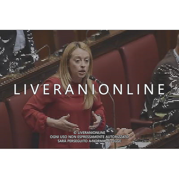 Roma - 30/09/2015 - Montecitorio - Svolgimento di interrogazioni a risposta immediata - nella foto: Giorgia Meloni / Ph. Fabrizio Corradetti - Ag. Aldo Liverani Sas