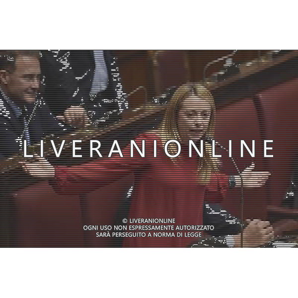 Roma - 30/09/2015 - Montecitorio - Svolgimento di interrogazioni a risposta immediata - nella foto: Giorgia Meloni / Ph. Fabrizio Corradetti - Ag. Aldo Liverani Sas
