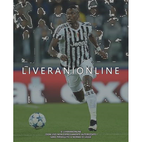 UEFA Champions League 2015/2016 Group Stage D Torino - 30.09.2015 Juventus-Siviglia Nella Foto:pogba paul /Ph.Vitez-Ag. Aldo Liverani