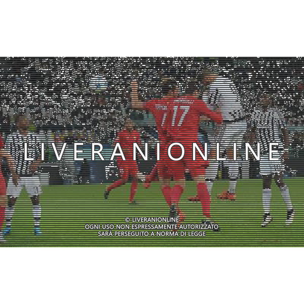 UEFA Champions League 2015/2016 Group Stage D Torino - 30.09.2015 Juventus-Siviglia Nella Foto: il gol di alvaro morata del 1-0 /Ph.Vitez-Ag. Aldo Liverani