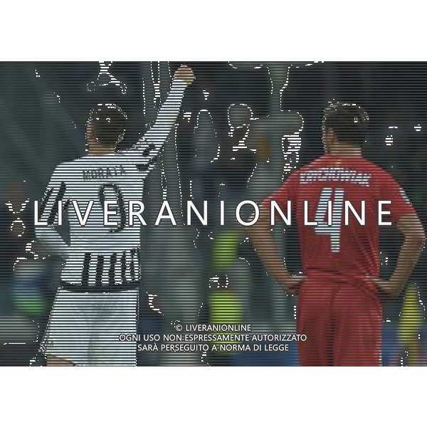 UEFA Champions League 2015/2016 Group Stage D Torino - 30.09.2015 Juventus-Siviglia Nella Foto: esultanza dopo il gol di alvaro morata /Ph.Vitez-Ag. Aldo Liverani