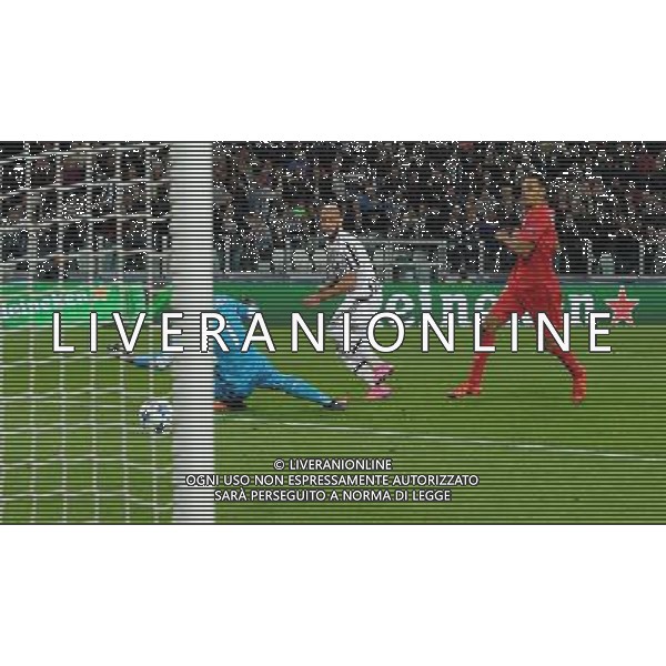 UEFA Champions League 2015/2016 Group Stage D Torino - 30.09.2015 Juventus-Siviglia Nella Foto: il gol di simone zaza del 2-0 /Ph.Vitez-Ag. Aldo Liverani