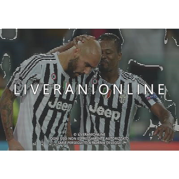 UEFA Champions League 2015/2016 Group Stage D Torino - 30.09.2015 Juventus-Siviglia Nella Foto: esultanza dopo il gol di simone zaza del 2-0 /Ph.Vitez-Ag. Aldo Liverani