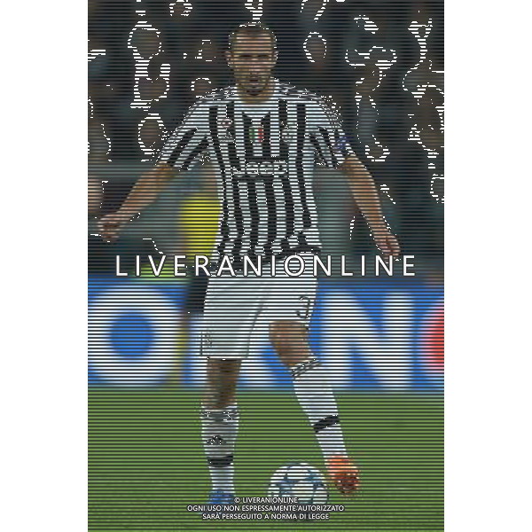 UEFA Champions League 2015/2016 Group Stage D Torino - 30.09.2015 Juventus-Siviglia Nella Foto:Chiellini Giorgio /Ph.Vitez-Ag. Aldo Liverani