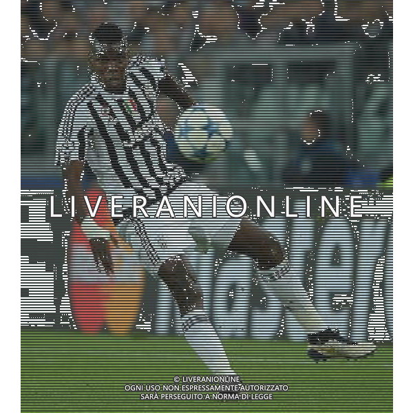 UEFA Champions League 2015/2016 Group Stage D Torino - 30.09.2015 Juventus-Siviglia Nella Foto:Pogba Paul /Ph.Vitez-Ag. Aldo Liverani