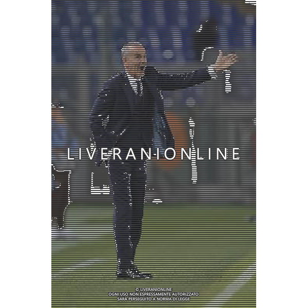 Roma - 01/10/2015 - Stadio Olimpico - UEFA Europa League 2015-2016 - Gruppo G - Lazio vs Saint Etienne - nella foto: stefano Pioli / Ph. Fabrizio Corradetti - Ag. Aldo Liverani sas/Agenzia Aldo Liverani S.a.s.