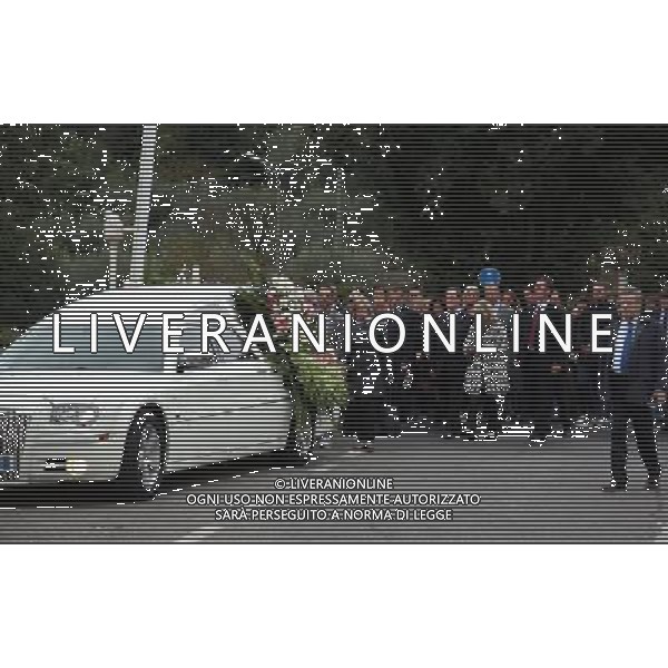 Silvio Berlusconi al funerali di Roberta Orizio 01 ottobre 2015 a brescia.ph Fotolive Fabrizio Cattina/Agenzia Aldo Liverani S.a.s.