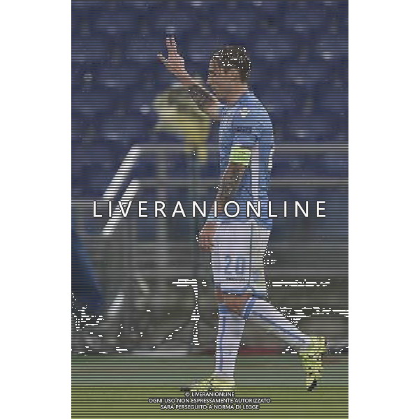 Roma - 01/10/2015 - Stadio Olimpico - UEFA Europa League 2015-2016 - Gruppo G - Lazio vs Saint Etienne - nella foto: L\'esultanza dopo il gol di Lucas Biglia / Ph. Fabrizio Corradetti - Ag. Aldo Liverani sas