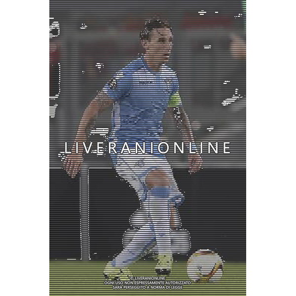 Roma - 01/10/2015 - Stadio Olimpico - UEFA Europa League 2015-2016 - Gruppo G - Lazio vs Saint Etienne - nella foto: Lucas Biglia / Ph. Fabrizio Corradetti - Ag. Aldo Liverani sas