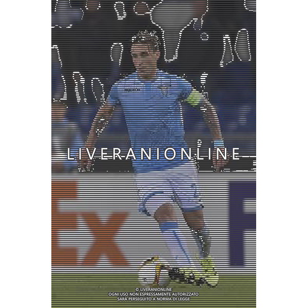 Roma - 01/10/2015 - Stadio Olimpico - UEFA Europa League 2015-2016 - Gruppo G - Lazio vs Saint Etienne - nella foto: Lucas Biglia / Ph. Fabrizio Corradetti - Ag. Aldo Liverani sas