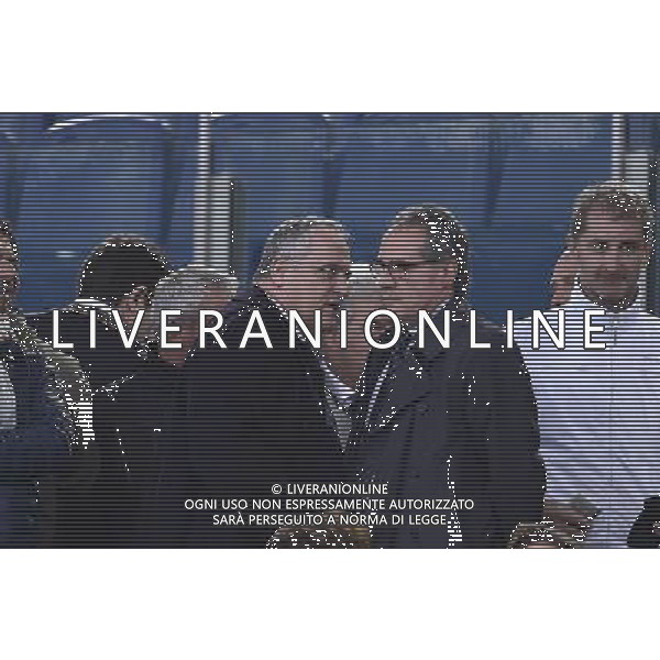 Roma - 01/10/2015 - Stadio Olimpico - UEFA Europa League 2015-2016 - Gruppo G - Lazio vs Saint Etienne - nella foto: Claudio Lotito / Ph. Fabrizio Corradetti - Ag. Aldo Liverani sasc