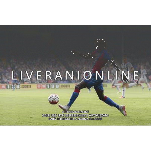 Crystal Palace\'s Pape N\'Diaye Souare in action during todays match Photographer Craig Mercer/CameraSport Football - Barclays Premiership - Crystal Palace v West Bromwich Albion - Saturday 3rd October 2015 - Selhurst Park - London © CameraSport - 43 Linden Ave. Countesthorpe. Leicester. England. LE8 5PG - Tel: +44 (0) 116 277 4147 - admin@camerasport.com - www.camerasport.com AG ALDO LIVERANI SAS ONLY ITALY