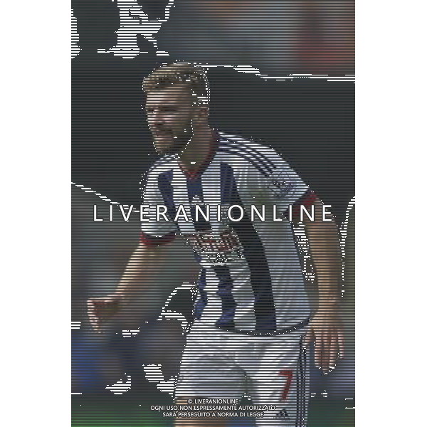 West Bromwich Albion\'s James Morrison during today\'s match Photographer Craig Mercer/CameraSport Football - Barclays Premiership - Crystal Palace v West Bromwich Albion - Saturday 3rd October 2015 - Selhurst Park - London © CameraSport - 43 Linden Ave. Countesthorpe. Leicester. England. LE8 5PG - Tel: +44 (0) 116 277 4147 - admin@camerasport.com - www.camerasport.com AG ALDO LIVERANI SAS ONLY ITALY