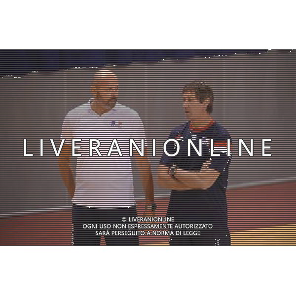 Laurent TILLIE / Arnaud JOSSERAND - 02.10.2015 - Entrainement Equipe de France Photo : Nolwenn Le Gouic / Icon Sport AG ALDO LIVERANI SAS ONLY ITALY