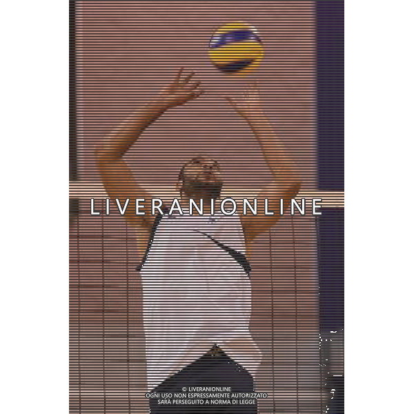 Earvin NGAPETH - 02.10.2015 - Entrainement Equipe de France Photo : Nolwenn Le Gouic / Icon Sport AG ALDO LIVERANI SAS ONLY ITALY