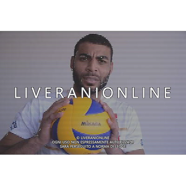 Earvin NGAPETH - 02.10.2015 - Entrainement Equipe de France Photo : Nolwenn Le Gouic / Icon Sport AG ALDO LIVERANI SAS ONLY ITALY