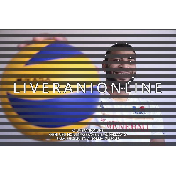 Earvin NGAPETH - 02.10.2015 - Entrainement Equipe de France Photo : Nolwenn Le Gouic / Icon Sport AG ALDO LIVERANI SAS ONLY ITALY