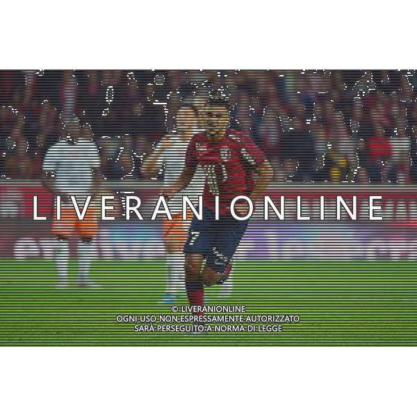 Joie Sofiane BOUFAL - 02.10.2015 - Lille / Montpellier - 9eme journee de Ligue 1 Photo : Dave Winter / Icon Sport AG ALDO LIVERANI SAS ONLY ITALY