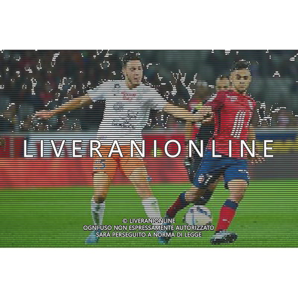 Sofiane BOUFAL / Rami BENSEBAINI - 02.10.2015 - Lille / Montpellier - 9e journee de Ligue 1 Photo: Dave Winter / Icon Sport AG ALDO LIVERANI SAS ONLY ITALY