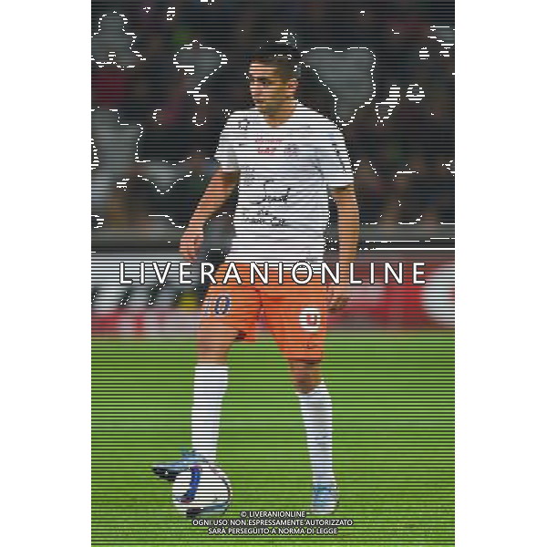 Ryad BOUDEBOUZ - 02.10.2015 - Lille / Montpellier - 9e journee de Ligue 1 Photo: Dave Winter / Icon Sport AG ALDO LIVERANI SAS ONLY ITALY