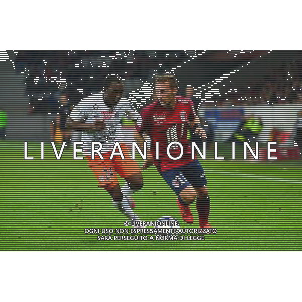 Eric BAUTHEAC / Jerome ROUSSILLON - 02.10.2015 - Lille / Montpellier - 9e journee de Ligue 1 Photo: Dave Winter / Icon Sport AG ALDO LIVERANI SAS ONLY ITALY