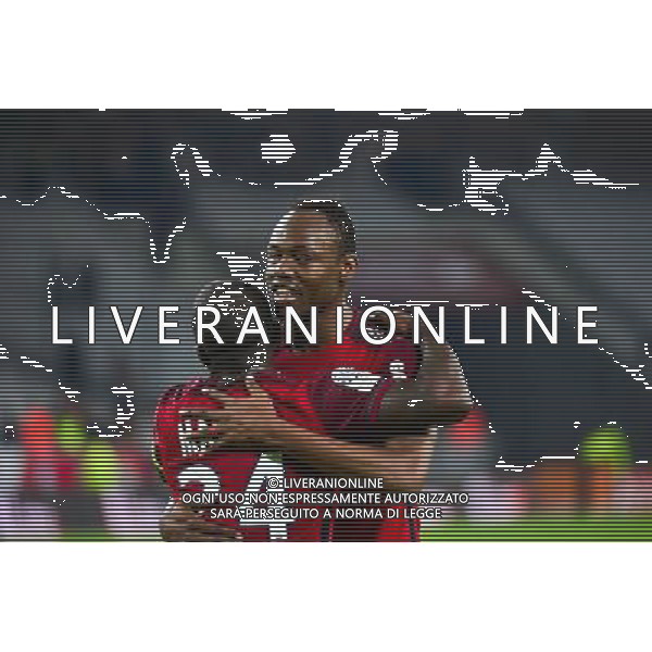 Joie Rio MAVUBA / Stoppila SUNZU - 02.10.2015 - Lille / Montpellier - 9e journee de Ligue 1 Photo: Dave Winter / Icon Sport AG ALDO LIVERANI SAS ONLY ITALY