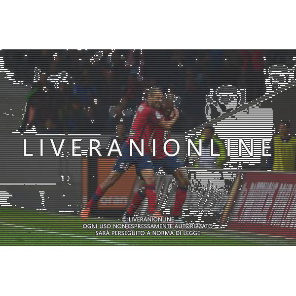 Joie Djibril SIDIBE - 02.10.2015 - Lille / Montpellier - 9eme journee de Ligue 1 Photo : Dave Winter / Icon Sport AG ALDO LIVERANI SAS ONLY ITALY